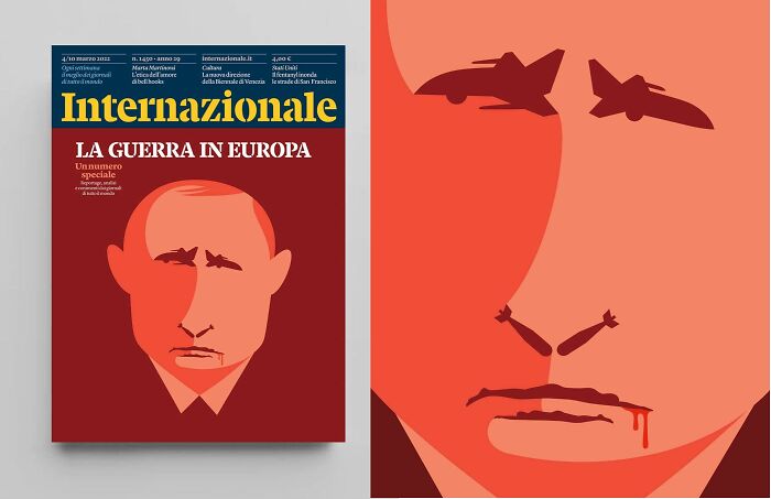 Cover Of Italian Magazine Internazionale
