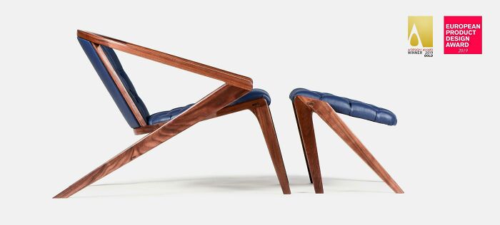 This P.r Lounge Chair Designed By Alexandre Caldas