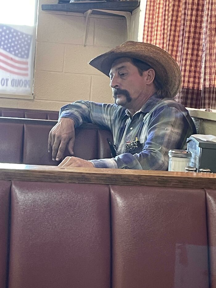 Saw Cowboy In Deep Thought