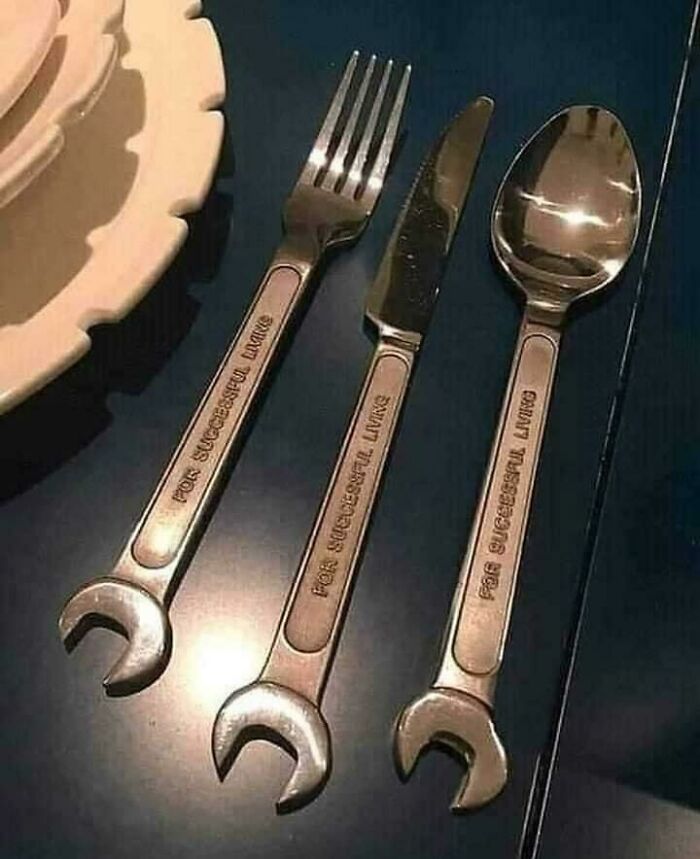 When You Ask Your Boyfriend To Buy New Silverware 