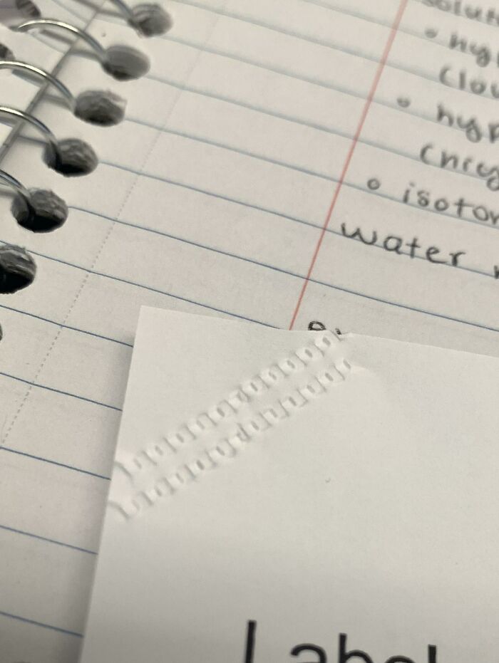 My Teacher Used A Staple-Free Stapler Today