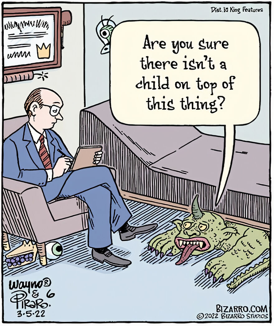 New Dark Comics By Dan Piraro That’ll Send You Feeling Nostalgic