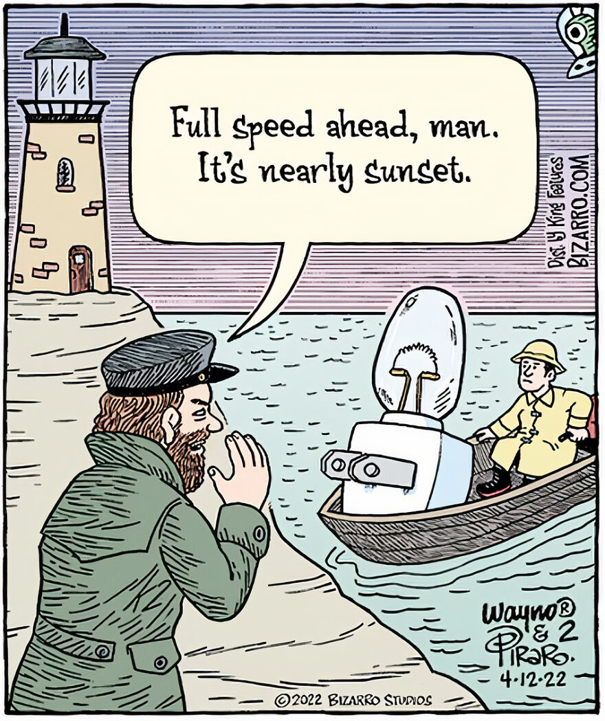 New Dark Comics By Dan Piraro That’ll Send You Feeling Nostalgic