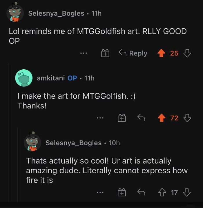 Guy Thinks Ops Art Looks Similar To A Popular Artist. Op Is The Artist
