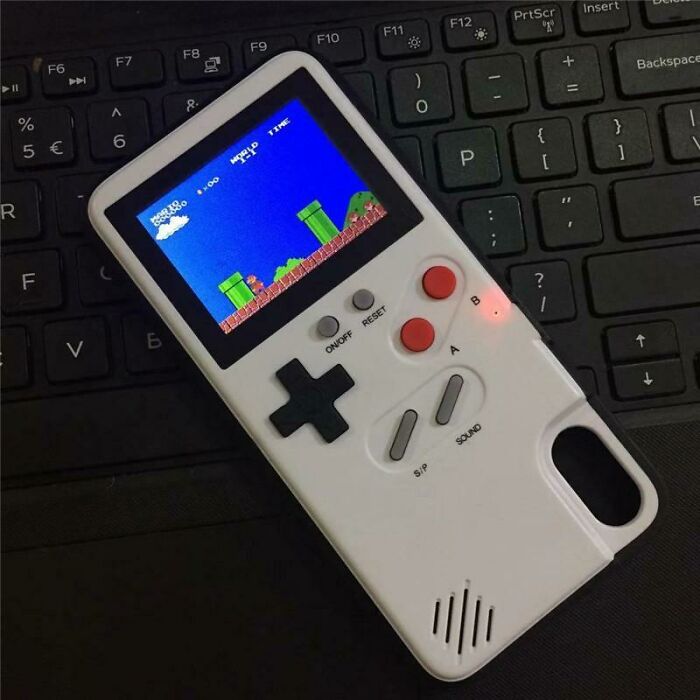 Phone Case With Actual Working Emulator With 36 Games. I Have It, It Works Great!