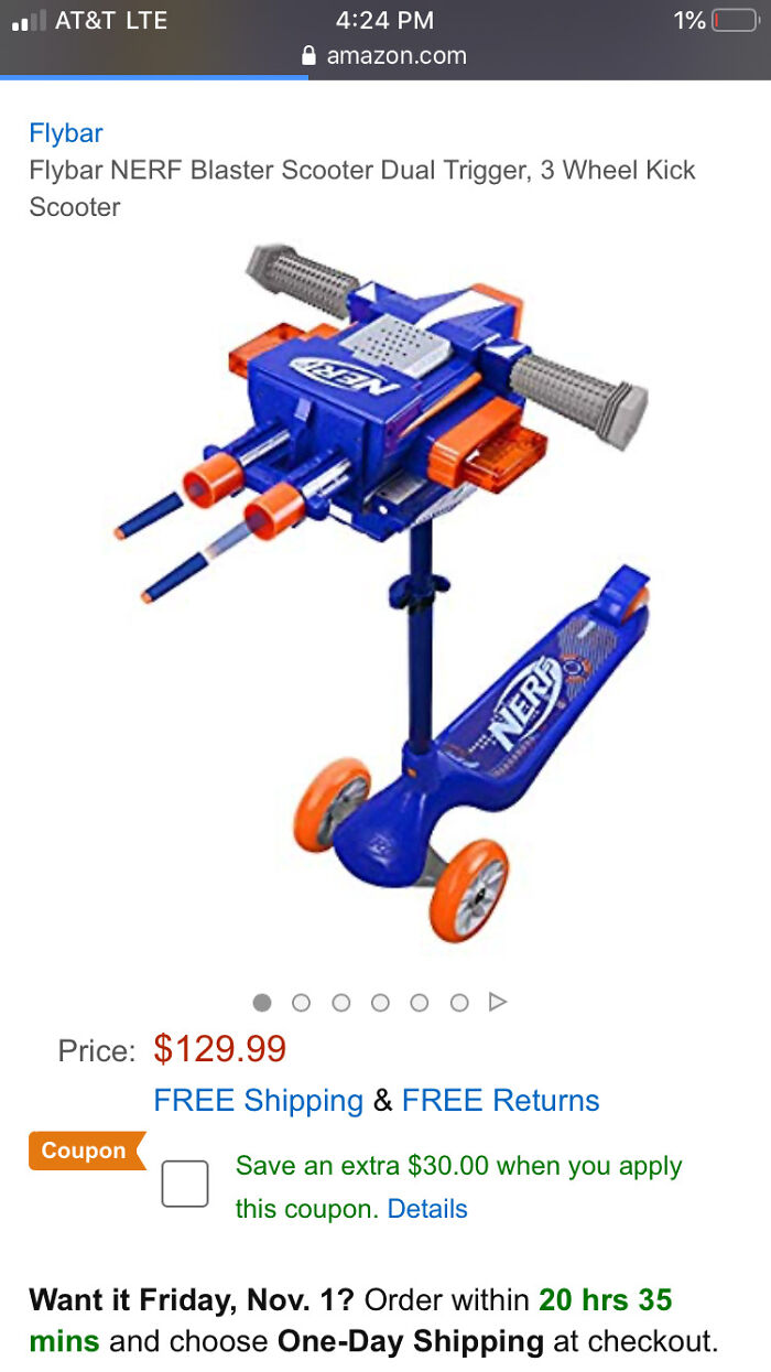 Nerf Scooter