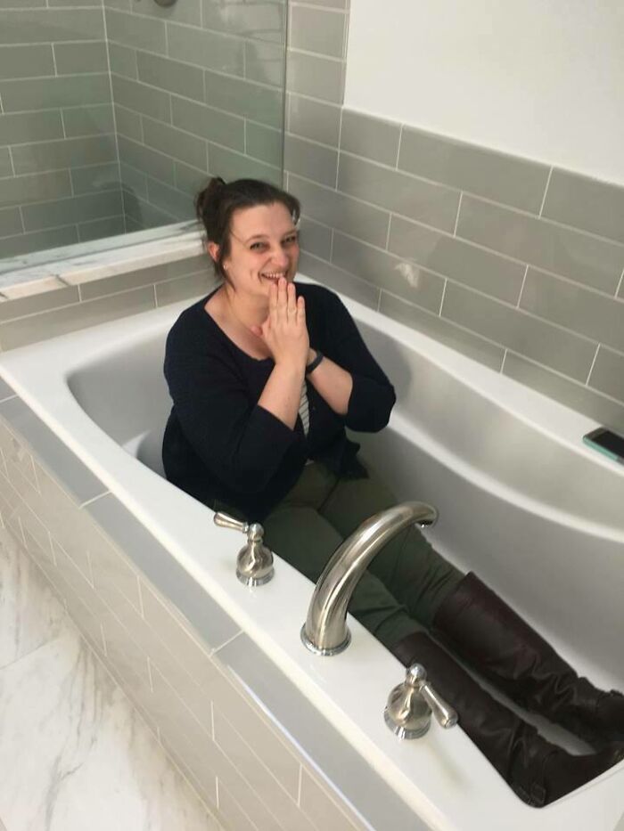 After Getting Laid Off Twice In Six Months, And Moving My Family To A Crammed Apartment In A New City For A Job I Didn't Like, I'm Now At A Job I Love And Buying My Dream Home. It Has A Bathtub