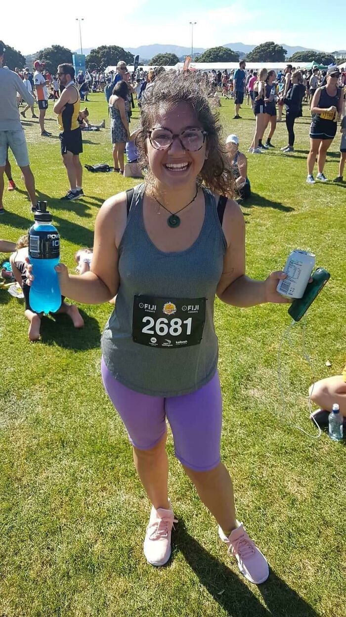 I Ran My First Race Today! It Was A 6.5km And I Did It In 44:27! I Trained For Two Months (And Lost Nearly Three Clothes Sizes), Having Never Been A Runner Before. I’m So Dang Proud Of Myself!