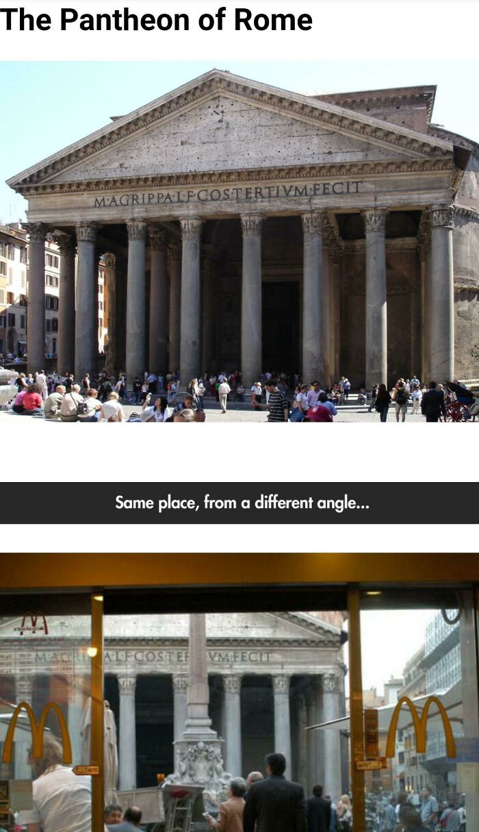 The Pantheon From McDonald's