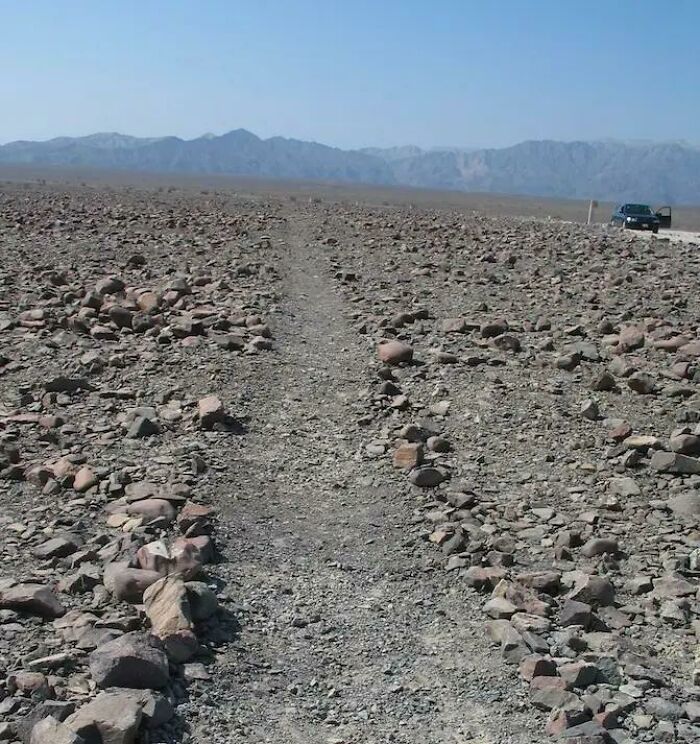 Peru's Nazca Lines But At Ground Level