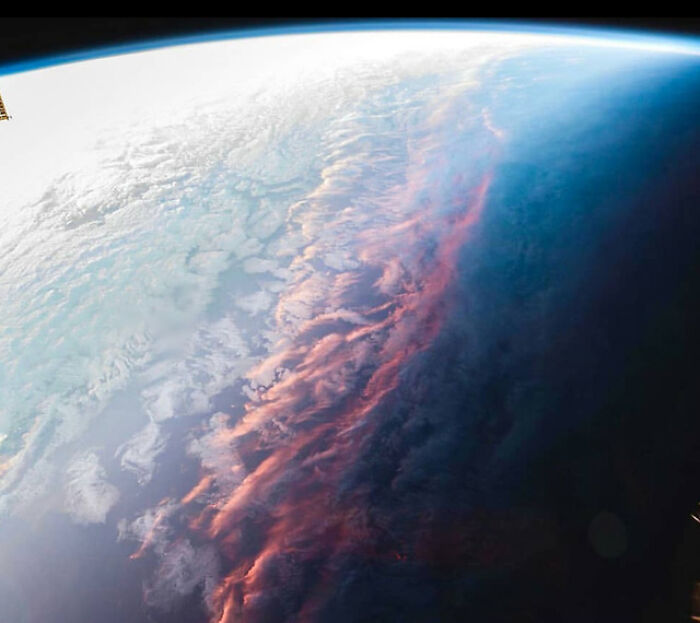 Sunset From Space