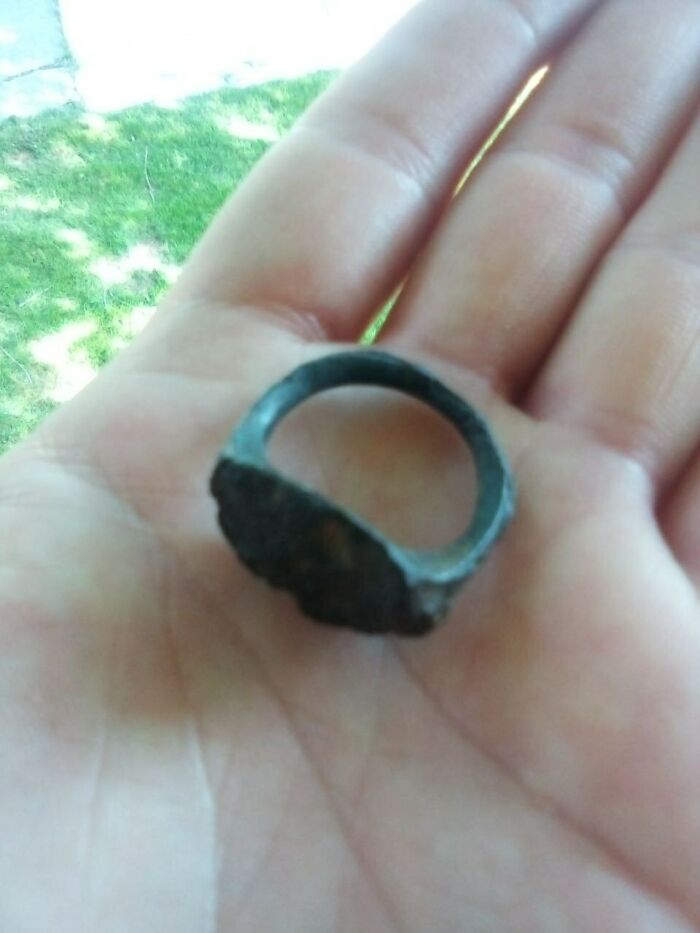 Someone Asked What The Coolest Thing I've Ever Found Was: This Ancient Roman Ring In The Original Envelope With A Certificate Of Authenticity