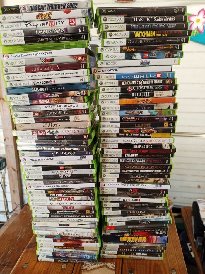 My Best Haul Ever. Good Sized Xbox 360 Collection.