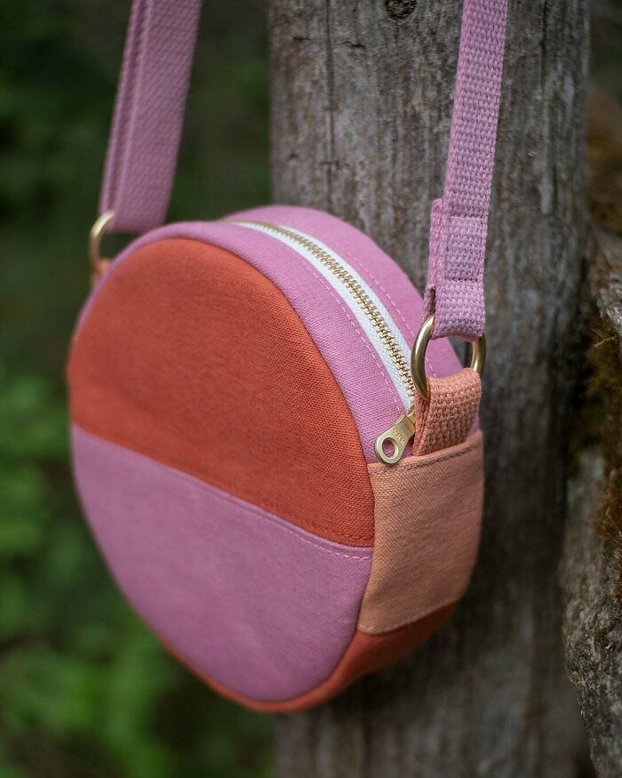 I Make Canvas Bags, Here's My Latest! Naturally Dyed With Madder Root And Cochineal