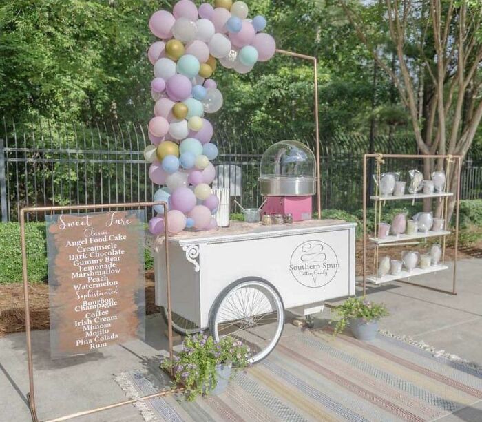Cotton Candy Cart I Designed For A Customer