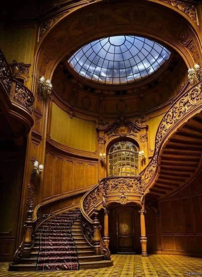 Ukraine - Lviv, Staircase In The House Of Scientists