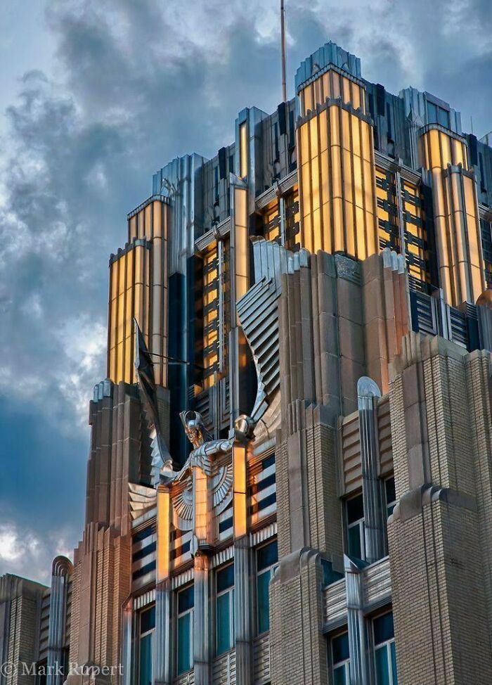 Niagara Mohawk Building Built In Art Deco Style, NYC