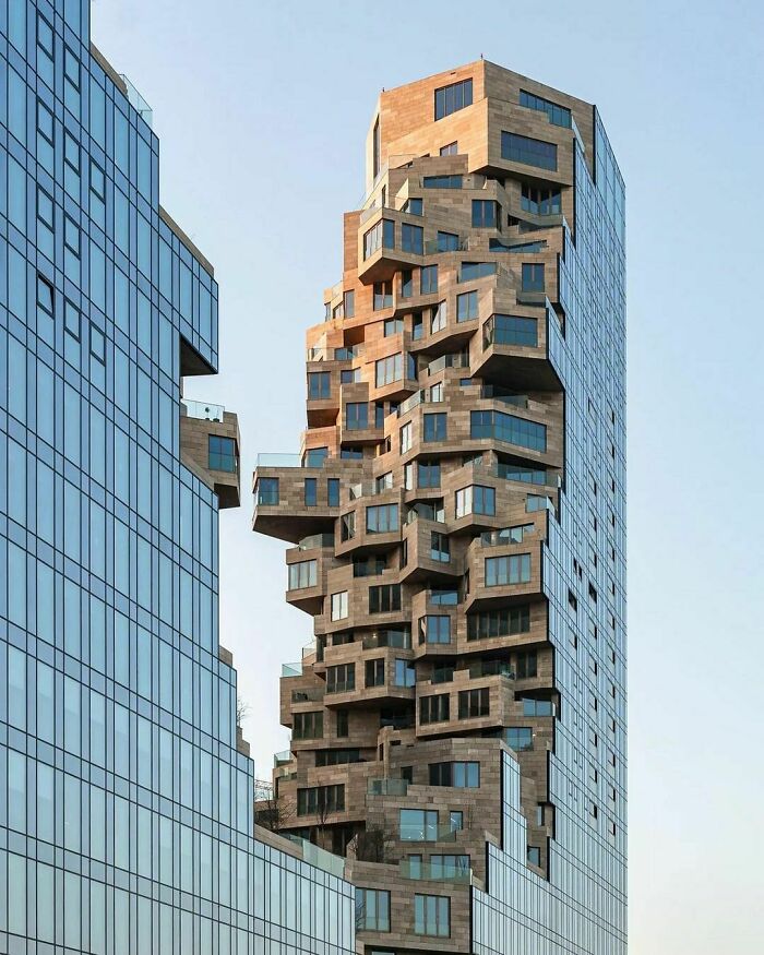 Mvrdv's Brand New Housing Complex In Amsterdam, Netherlands