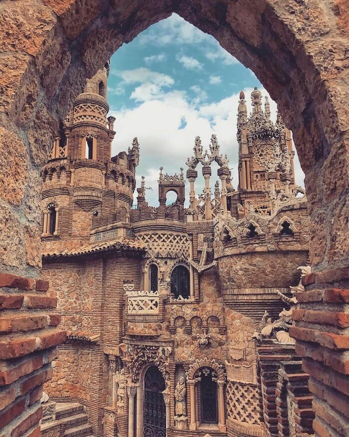 Castillo De Colomares In Spain