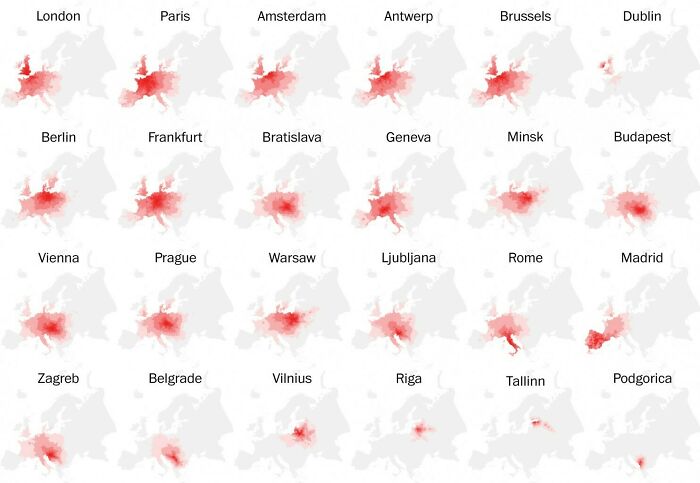 The Distances You Can Travel On A European Train In Less Than A Day