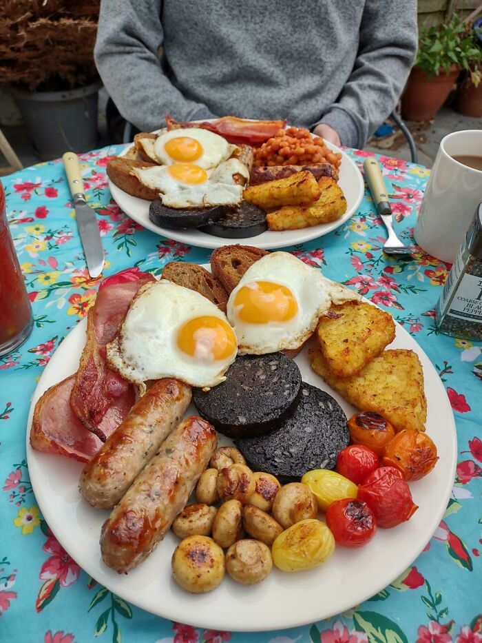 Moved To England From The Us A Few Years Ago And Have Been Working On My Fry Up Game Ever Since