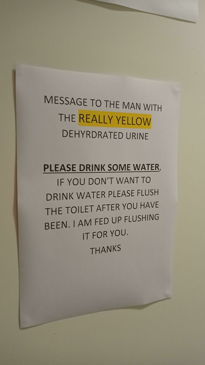 Someone In This Office Needs To Drink More Water
