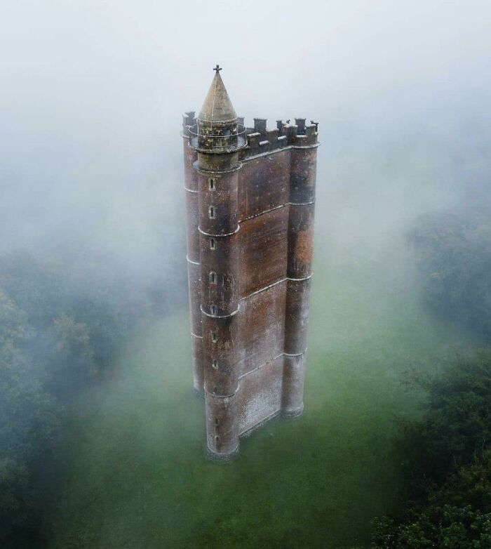 Torre del Rey Alfred en Inglaterra, construida en 1772