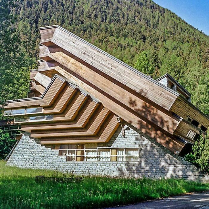 Casa Beretta, Val D'aosta, Italy, Designed By Mario Galvagni In 1967