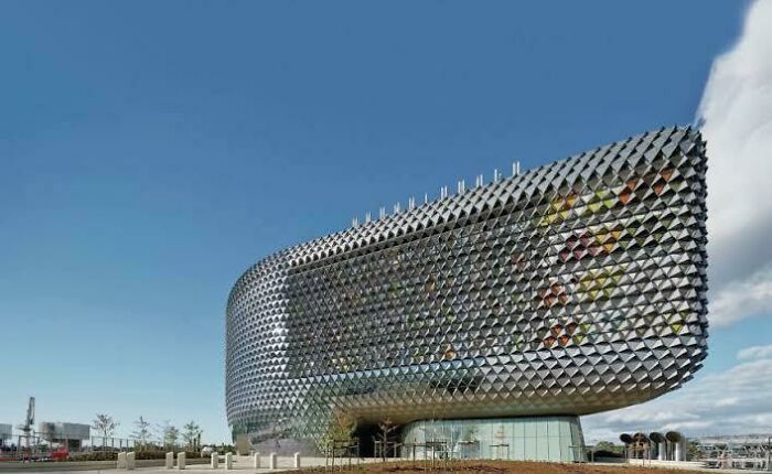 We Call It “The Cheese Grater”. It’s A Medical Research Lab