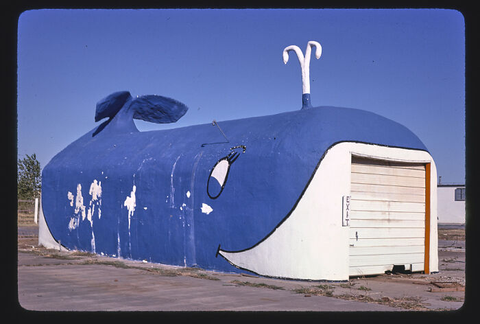 The Whale Car Wash, Formerly Located At Nw 50th St. & Meridian Ave. In Oklahoma City (Photo By John Margolies, 1979)