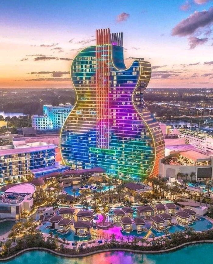 Seminole Hard Rock Hotel, Florida - USA.