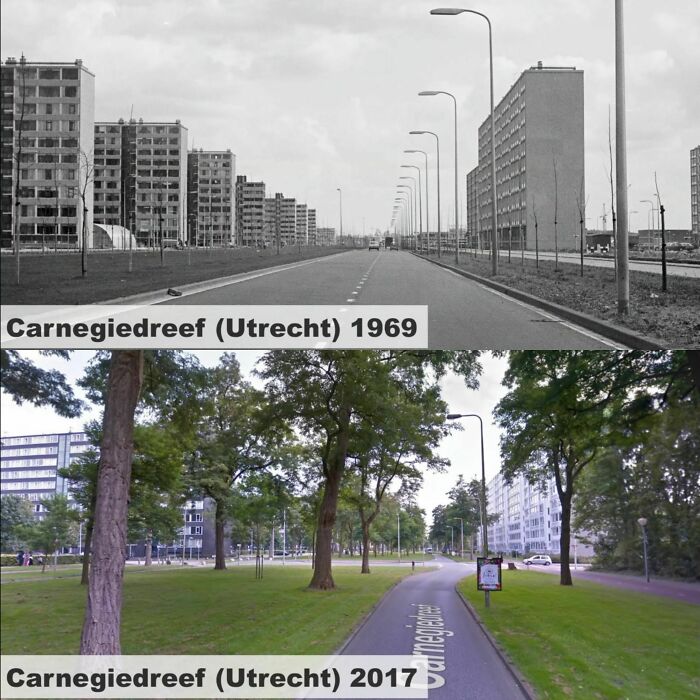 Calle en Utrecht, Países Bajos: 1969 - 2017