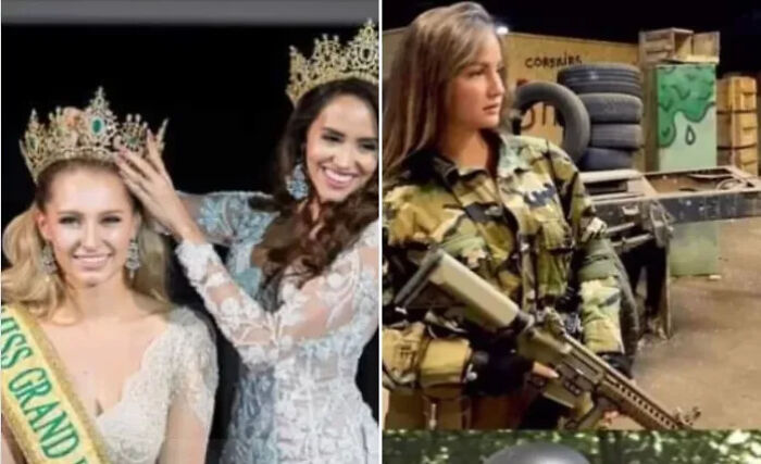 Former Miss Grand Ukraine, Anastasia Lenna Leaves The Glitz And The Glam To Defend Her Country