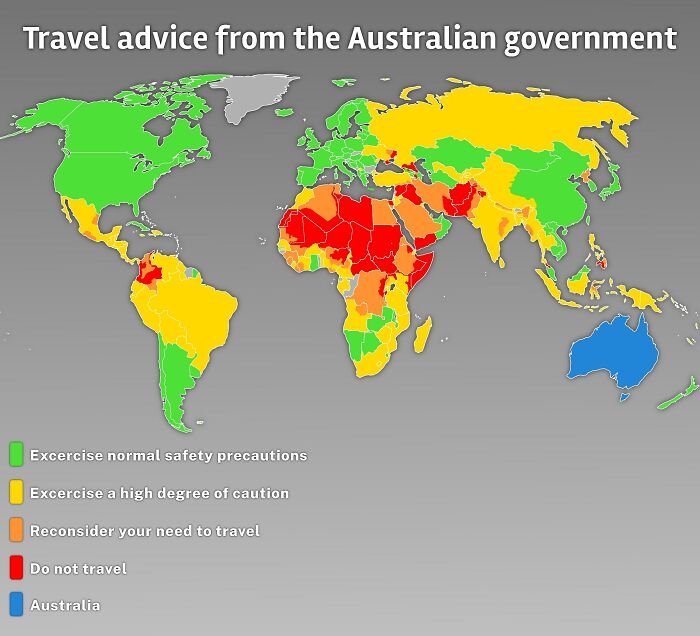 Foreign Travel Advice From The Australian Government. Before Covid