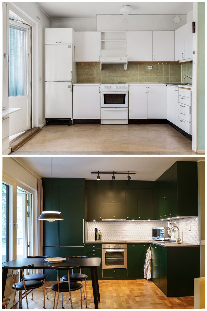 Before And After: The Kitchen Of My Condo Remodel In Stockholm, Sweden