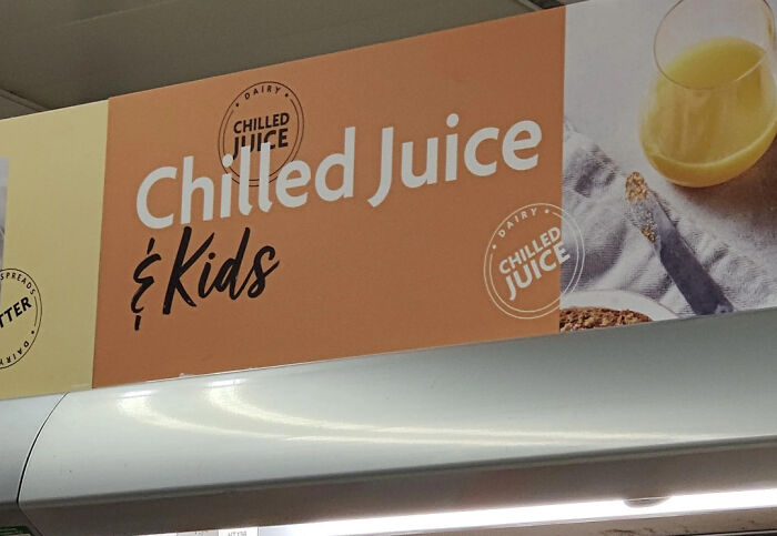Chilled Juice & Kids