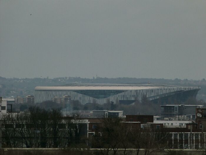Tottenham Hotspur’s Football Stadium Looks Like A Flying Saucer From A Distance
