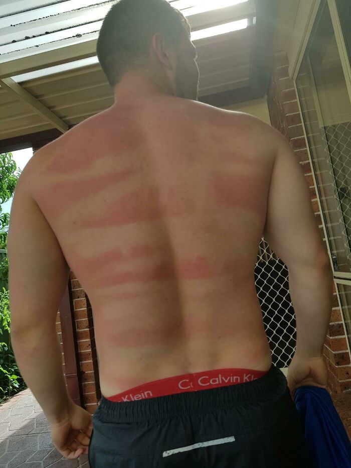Wife Helped Me Put Sunscreen On