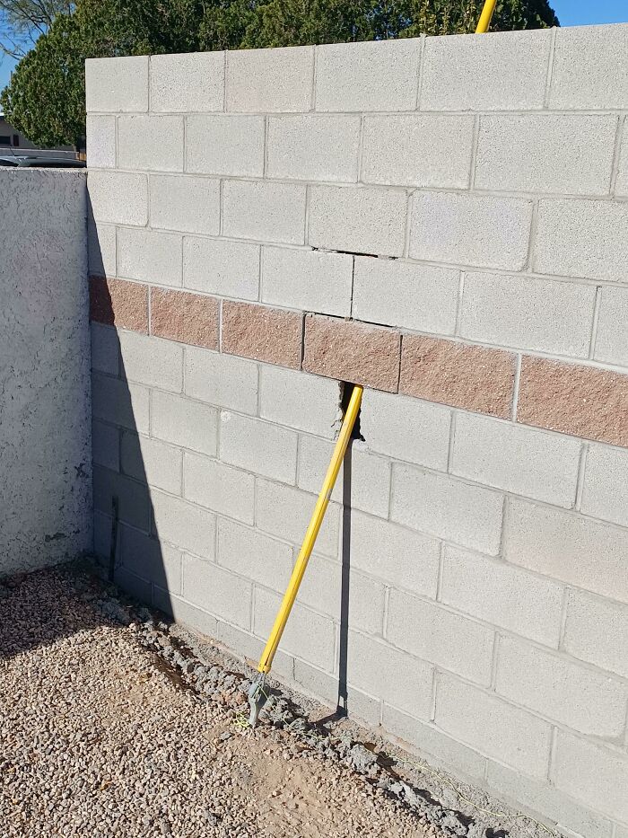 My Neighbor Built A New Wall