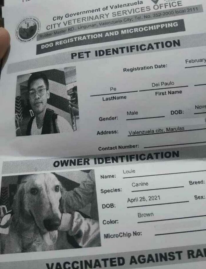 To Register The Pet