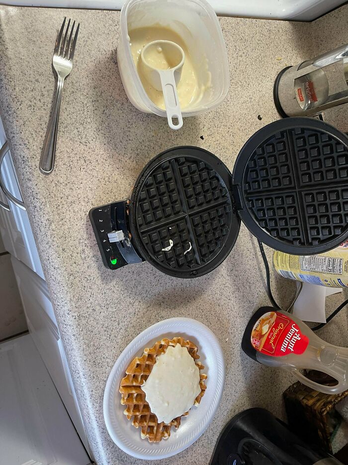 To Make Waffles While High