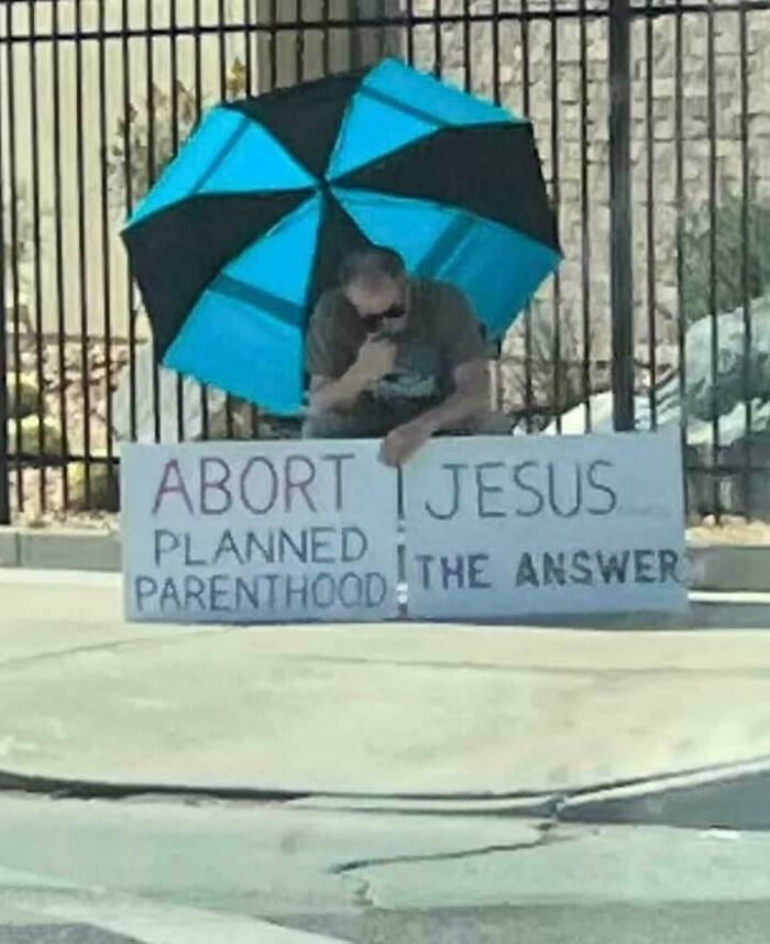 To Protest Abortion