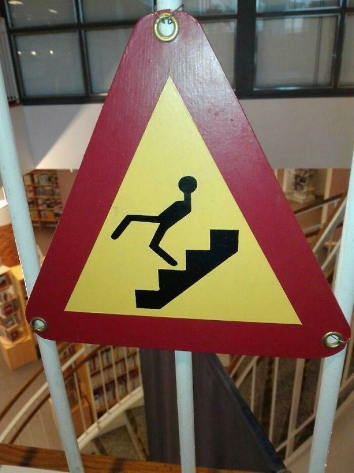 To Illustrate Someone Walking Down Stairs