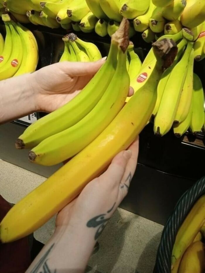 Banana inusualmente grande