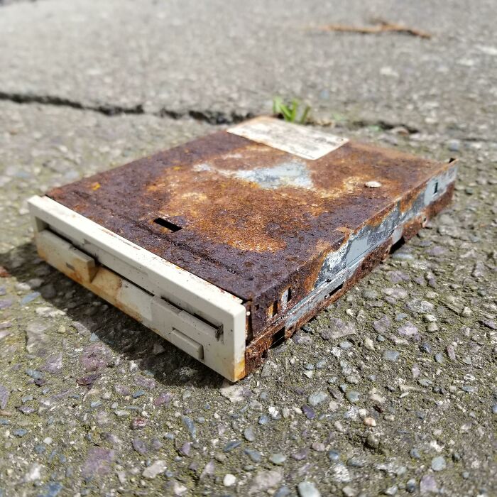 Rusty Floppy Drive