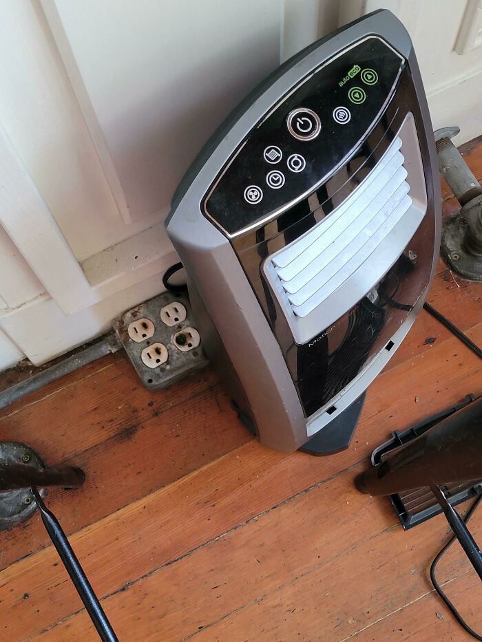 Este calentador definitivamente no está causando ningún problema