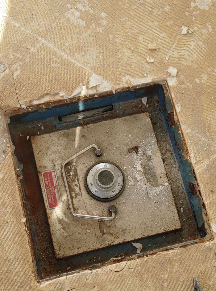 Found A Floor Safe While Renovating. Trying To Open It Now