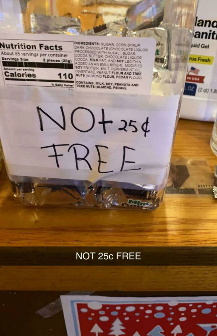 Not 25c Free