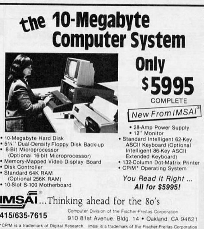 1980s Computer Ad