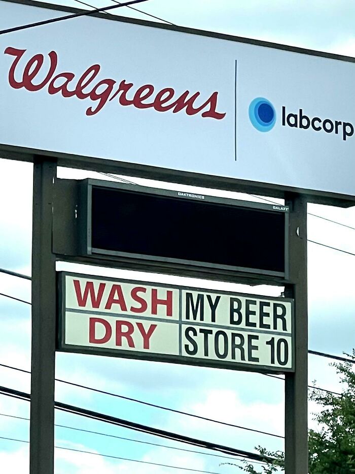 Wash My Beer. Dry Store 10